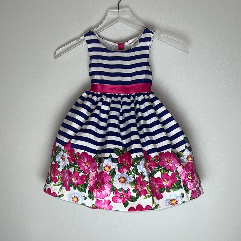 NANETTE KIDS Floral Striped Dress 3T✨